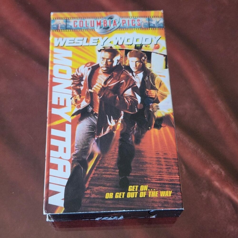 Money Train - 1995 - Columbia Pictures - Wesley Snipes, Woody Harrelson VHS